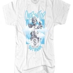 Outrank T-Shirt - Over The Top - White - QS491
