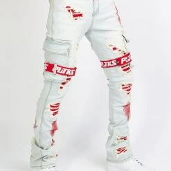 Politics Jeans - Wooden Denim Stacked Flare - Light Wash - POLDWOODEN102 11 Politics Jeans - Wooden Denim Stacked Flare - Light Wash - POLDWOODEN102