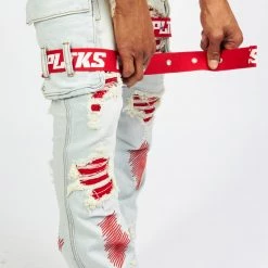 Politics Jeans - Wooden Denim Stacked Flare - Light Wash - POLDWOODEN102 16 Politics Jeans - Wooden Denim Stacked Flare - Light Wash - POLDWOODEN102