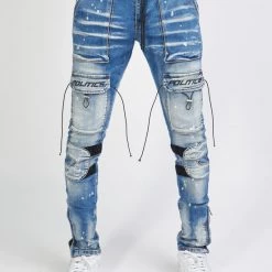 Shop All Politics Jeans - Lance Denim - Blue Wash - POLD165
