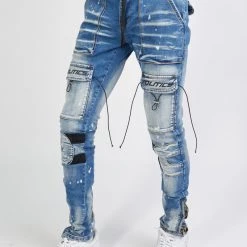 Shop All Politics Jeans - Lance Denim - Blue Wash - POLD165