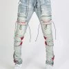Politics Jeans - Lance Denim - Blue And Red - POLD161