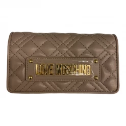 Shop All Moschino Wallet - Quilted Large Women Wallet - Grey - JC5603PP1DLA0001
