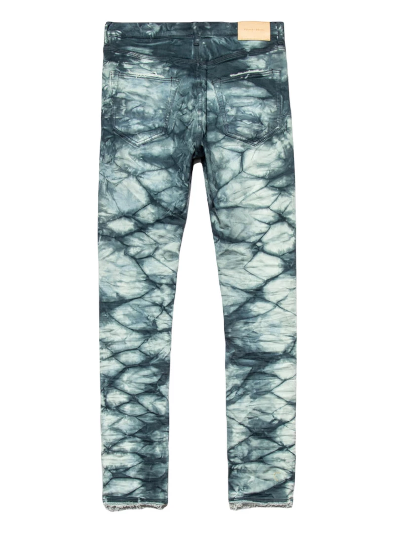 Purple-Brand Jeans - Indigo Lapis Marble - P001 2 Purple-Brand Jeans - Indigo Lapis Marble - P001