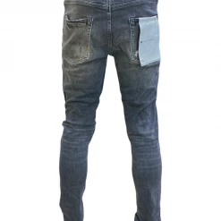 Purple-Brand Jeans - Worn Grey Patchwork - P001 Shop All