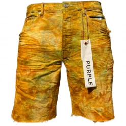 Purple-Brand Shorts - Camo Tie Dye Jacquard Monogram - P020 Shop All