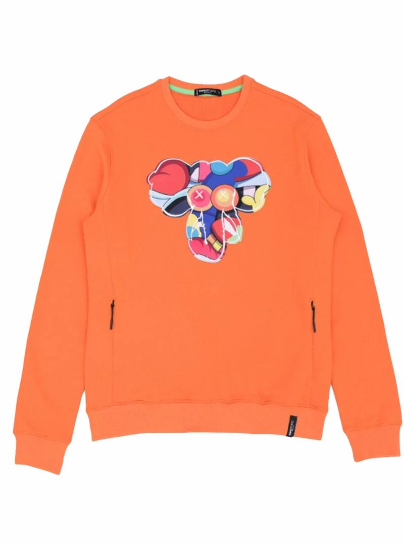 Roku Studio Sweater - Abstract Elephant - Orange - RK5480297 Shop All 1 Roku Studio Sweater - Abstract Elephant - Orange - RK5480297 Shop All