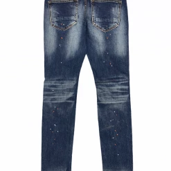 Majestik Jeans - Galaxy Paint - Dark Indigo - DL2062