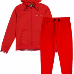 Shop All Psycho Bunny Jogger Set - Palmer - Brilliant Red - B6H114N1FL
