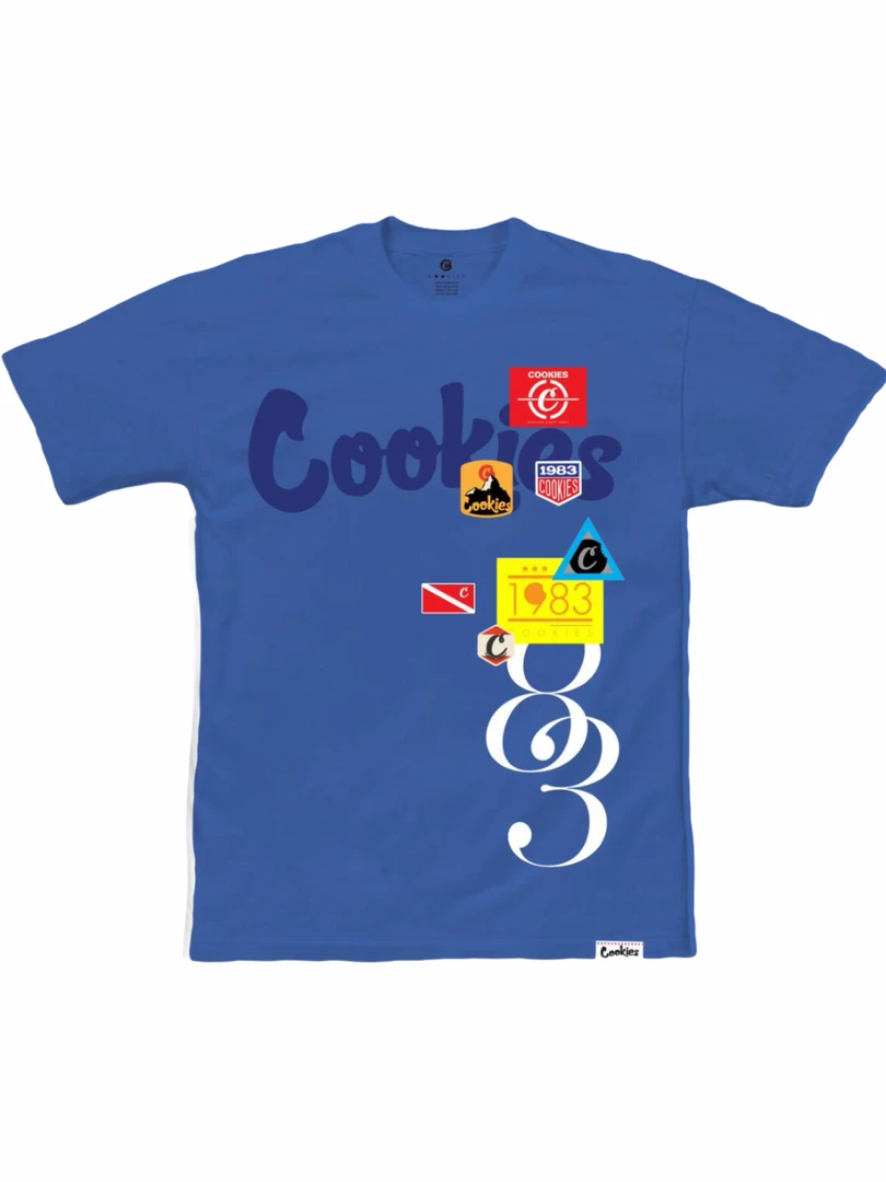 Shop All Cookies T-Shirt - Colores - Blue - 1549T4710 1 Shop All Cookies T-Shirt - Colores - Blue - 1549T4710