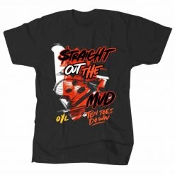 Shop All Outrank T-Shirt - Ten Toes Down - Black - OYL108