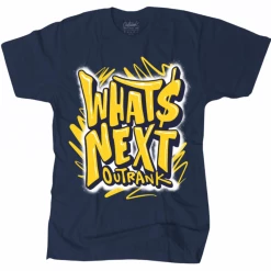 Outrank T-Shirt - What's Next - Navy - OR1519 Shop All