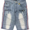 M. Society Shorts - Rip And Tear - Ice Blue - MS-21517