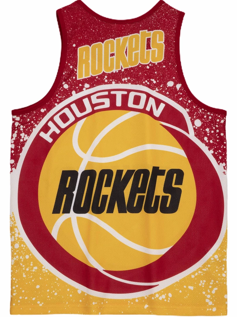 Mitchell & Ness Jersey Tank - Sublimated Houston Rockets - Red/Yellow Shop All 2 Mitchell & Ness Jersey Tank - Sublimated Houston Rockets - Red/Yellow Shop All