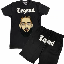 Shop All Rawyalty Short Set - Legend - Black