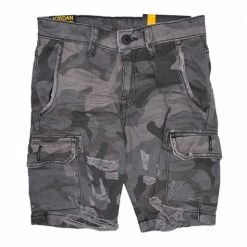 Kids Jordan Craig Shorts - Cargo Camo - Black/Grey - 4453C