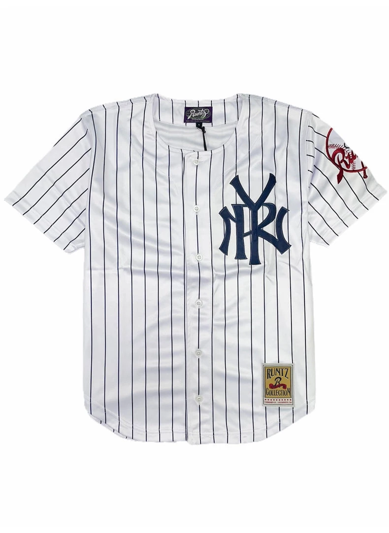 Runtz Jersey - Baseball NY Home - White - 03788 1 Runtz Jersey - Baseball NY Home - White - 03788
