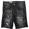 Shop All Big Kids Waimea Shorts - Paint Splatter - Black Wash - 8M7300D