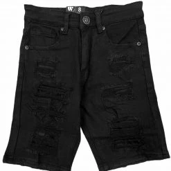 Kids Waimea Shorts - Ripped - Black - 8M7313T