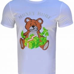 Sellini T-Shirt - Money Bear - White - ST015AA Shop All