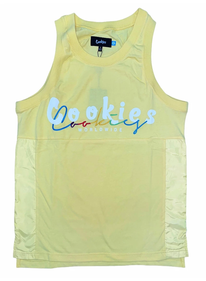 Cookies Tank Top - Versailles - Pale Yellow 1 Cookies Tank Top - Versailles - Pale Yellow