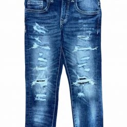 Shop All Kids Jordan Craig Jeans - Shredded - Aged Wash - JM3473K