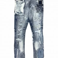 Jordan Craig Jeans - Destroyed Patch - Destroyed Blue - JM3476