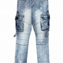 Waimea Jeans - Cargo - Blue Wash - M5231D Shop All