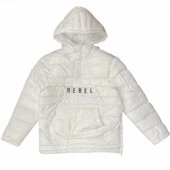 Rebel Minds Jacket - Rebel Puffer - White - 112-530