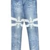 Shop All Waimea Jeans - Knee Print - Light Blue - M5338D