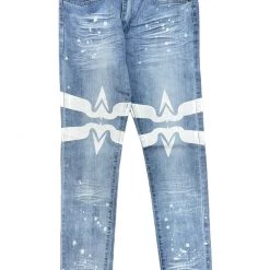 Shop All Waimea Jeans - Knee Print - Light Blue - M5338D
