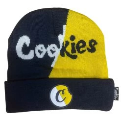 Cookies Hat - Changing Lanes Beanie - Navy And Yellow Shop All
