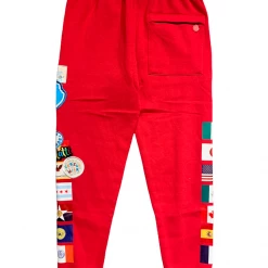 Cookies Sweatpants - Award Tour Fleece - Red - 1554B5288
