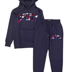 Shop All Runtz Jogger Set - Camo Logo - Navy - 321-33686