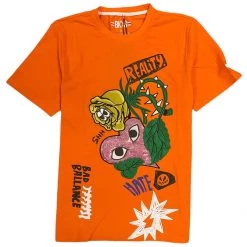 Shop All BKYS T-Shirt - Reality - Orange - T481