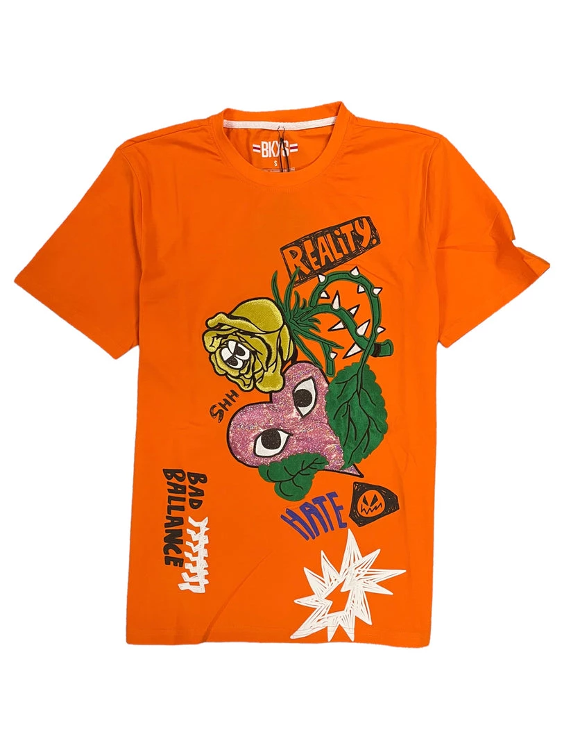 Shop All BKYS T-Shirt - Reality - Orange - T481 1 Shop All BKYS T-Shirt - Reality - Orange - T481