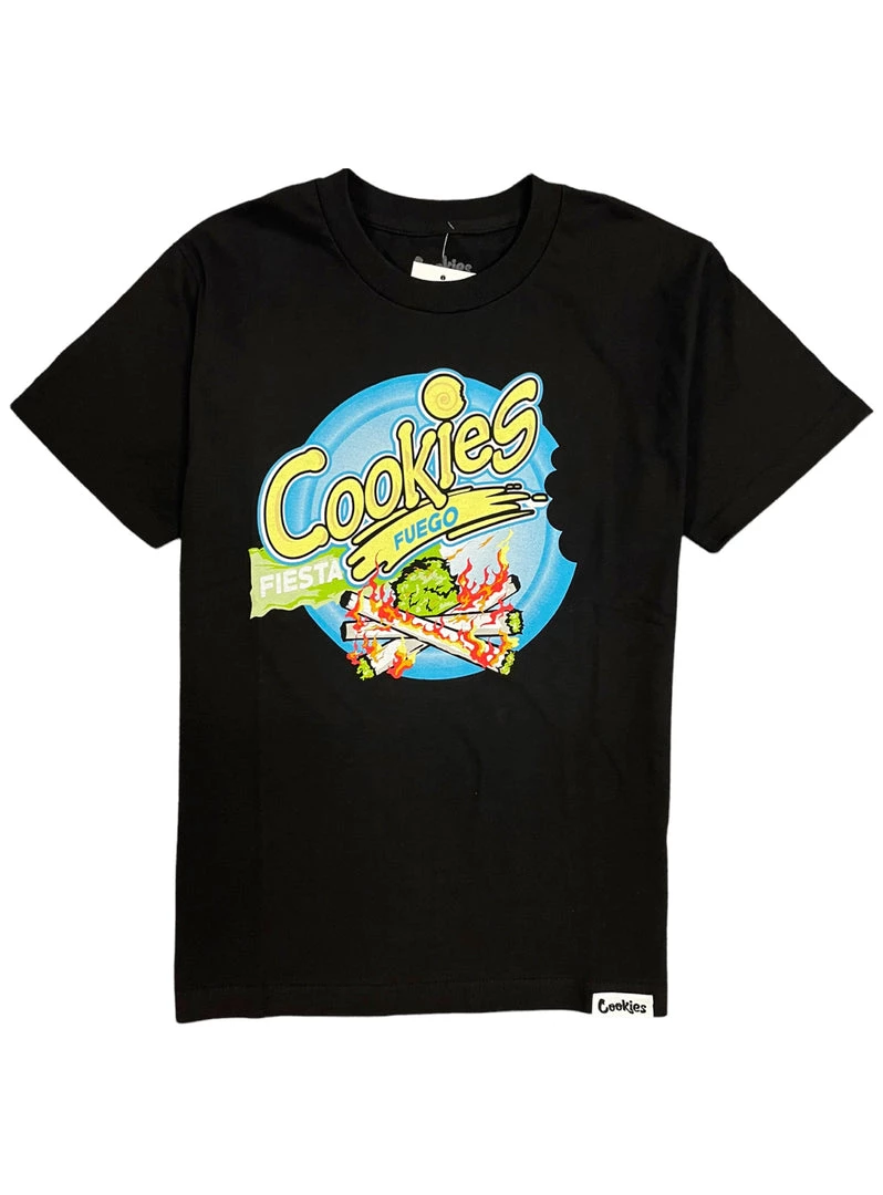 Cookies T-Shirt - Fuego - Black - 1557T5916 1 Cookies T-Shirt - Fuego - Black - 1557T5916