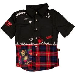 Shop All Kleep Kids Shirt - Flannel & Twill - Flame - KSW4800K