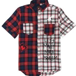 Kleep Shirt - Flannel & Twill - Cerise - KSW4700