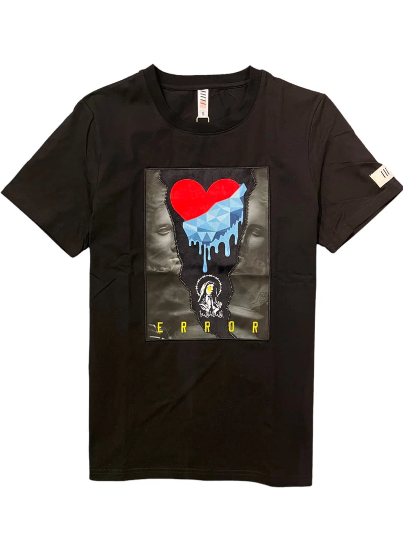 Fifth Loop T-Shirt - Error - Black - FLT126 1 Fifth Loop T-Shirt - Error - Black - FLT126