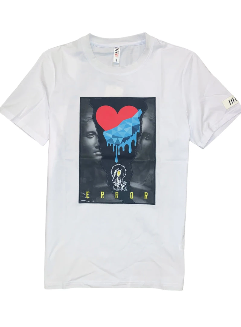 Fifth Loop T-Shirt - Error - White - FLT126 1 Fifth Loop T-Shirt - Error - White - FLT126