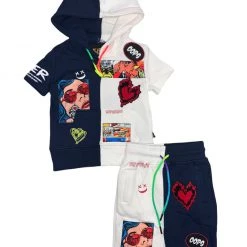 Kleep Kids Short Set - Heavily Patched - Juno - KSF6770 Shop All