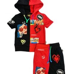 Kleep Kids Short Set - Heavily Patched - Reese - KSF6770