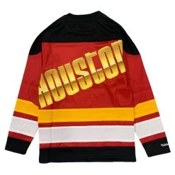 Shop All Mitchell & Ness Jersey - Big Face Hockey Rockets - Black And Yellow - TMPL1265