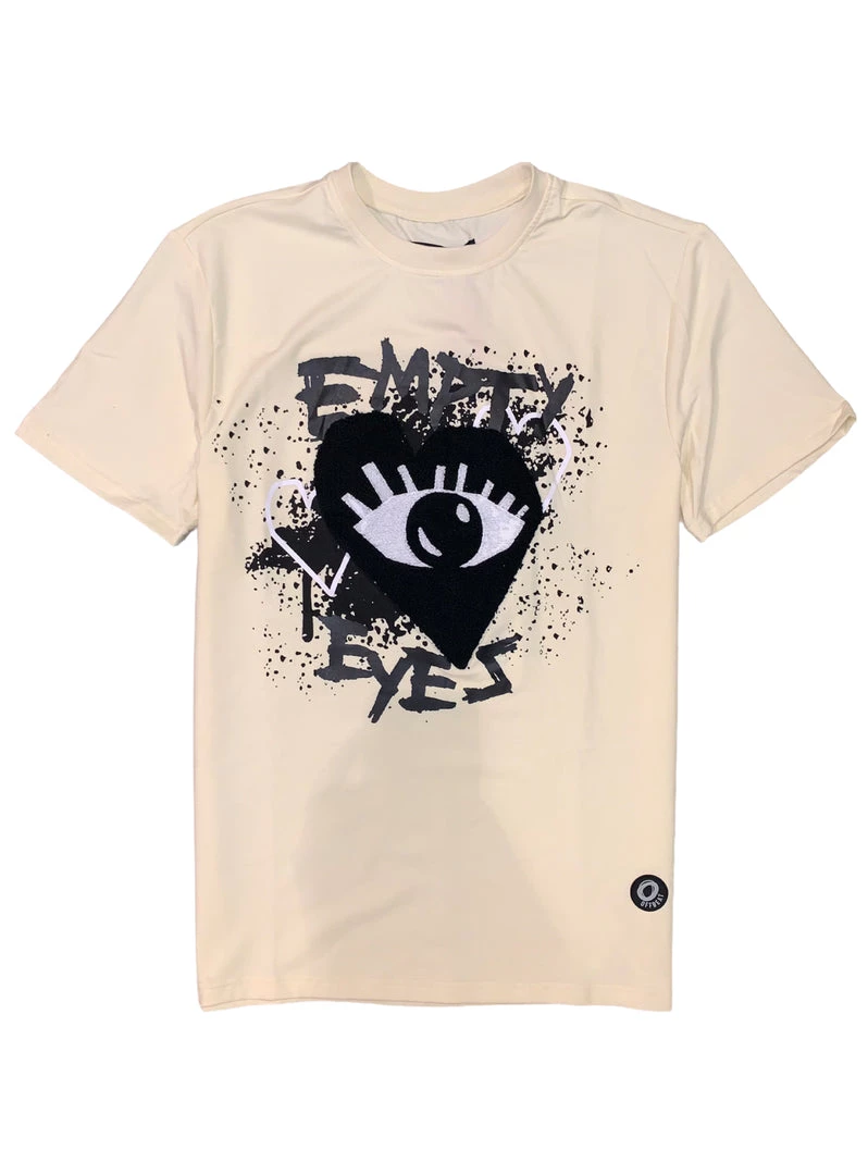Shop All Offbeat T-Shirt - Empty Eye - Cream - 22ST04 1 Shop All Offbeat T-Shirt - Empty Eye - Cream - 22ST04