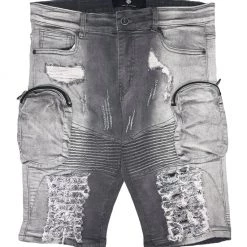 Focus Shorts - Multi Cargo Biker - Grey - 3394S