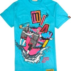 Brand X T-Shirt - Miami - Blue - BX001-TSHT-09 Shop All