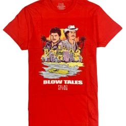 Point Blank T-Shirt - Blow Tales - Red - 100987-5268 Shop All