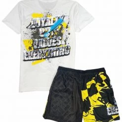 New Arrivals L.O.V.E Apparel Short Set - Ricky Bobby - Multi