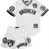 Pro Standard Short Set - Brooklyn Nets - White - BBN153910